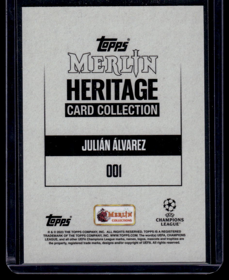 2023-24 Merlin Heritage UEFA Club Competitions #001 Julián Álvarez