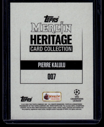 2023-24 Merlin Heritage UEFA Club Competitions #007 Pierre Kalulu