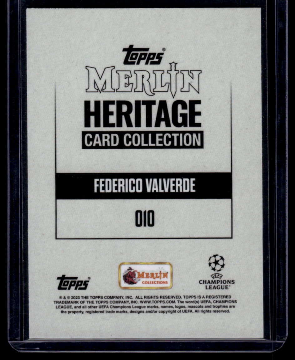2023-24 Merlin Heritage UEFA Club Competitions #010 Federico Valverde