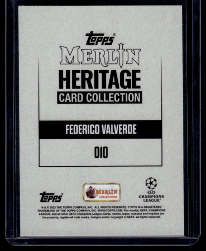 2023-24 Merlin Heritage UEFA Club Competitions #010 Federico Valverde