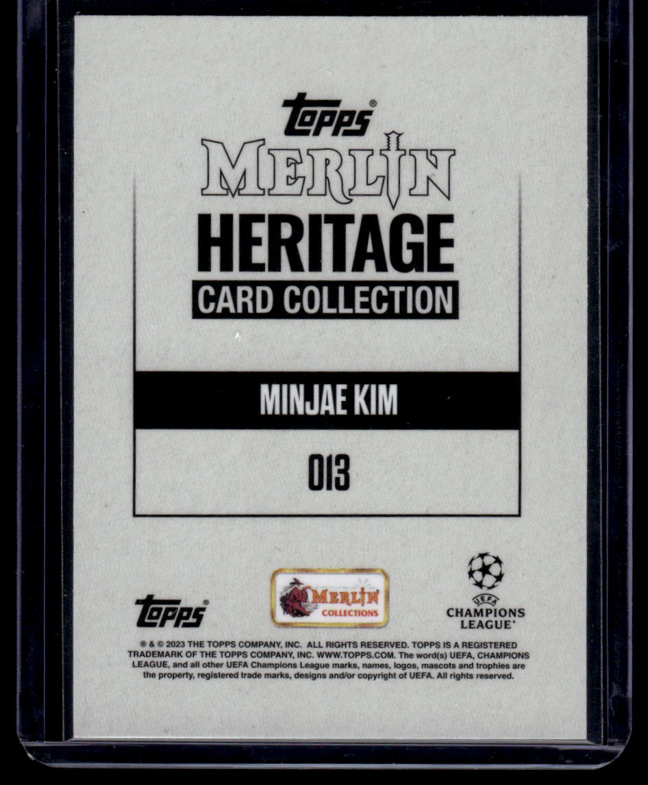 2023-24 Merlin Heritage UEFA Club Competitions #013 Min-jae Kim