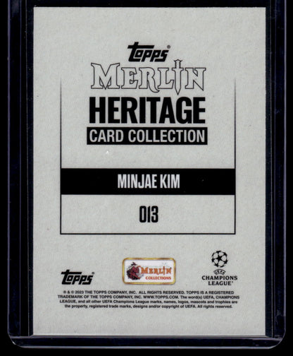 2023-24 Merlin Heritage UEFA Club Competitions #013 Min-jae Kim