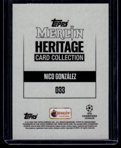 2023-24 Merlin Heritage UEFA Club Competitions #033 Nico González