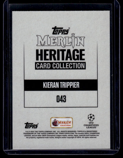 2023-24 Merlin Heritage UEFA Club Competitions #043 Kieran Trippier