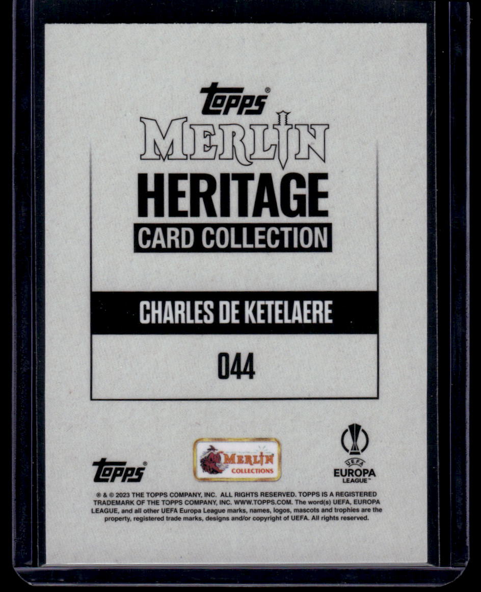 2023-24 Merlin Heritage UEFA Club Competitions #044 Charles De Ketelaere