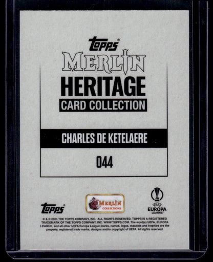 2023-24 Merlin Heritage UEFA Club Competitions #044 Charles De Ketelaere