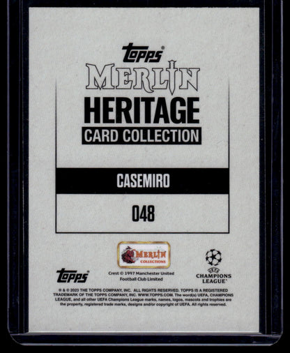 2023-24 Merlin Heritage UEFA Club Competitions #048 Casemiro