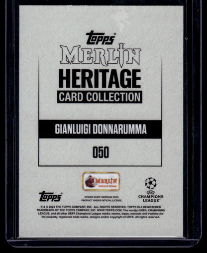 2023-24 Merlin Heritage UEFA Club Competitions #050 Gianluigi Donnarumma
