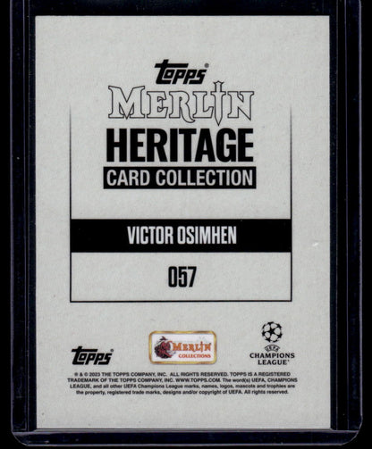 2023-24 Merlin Heritage UEFA Club Competitions #057 Victor Osimhen