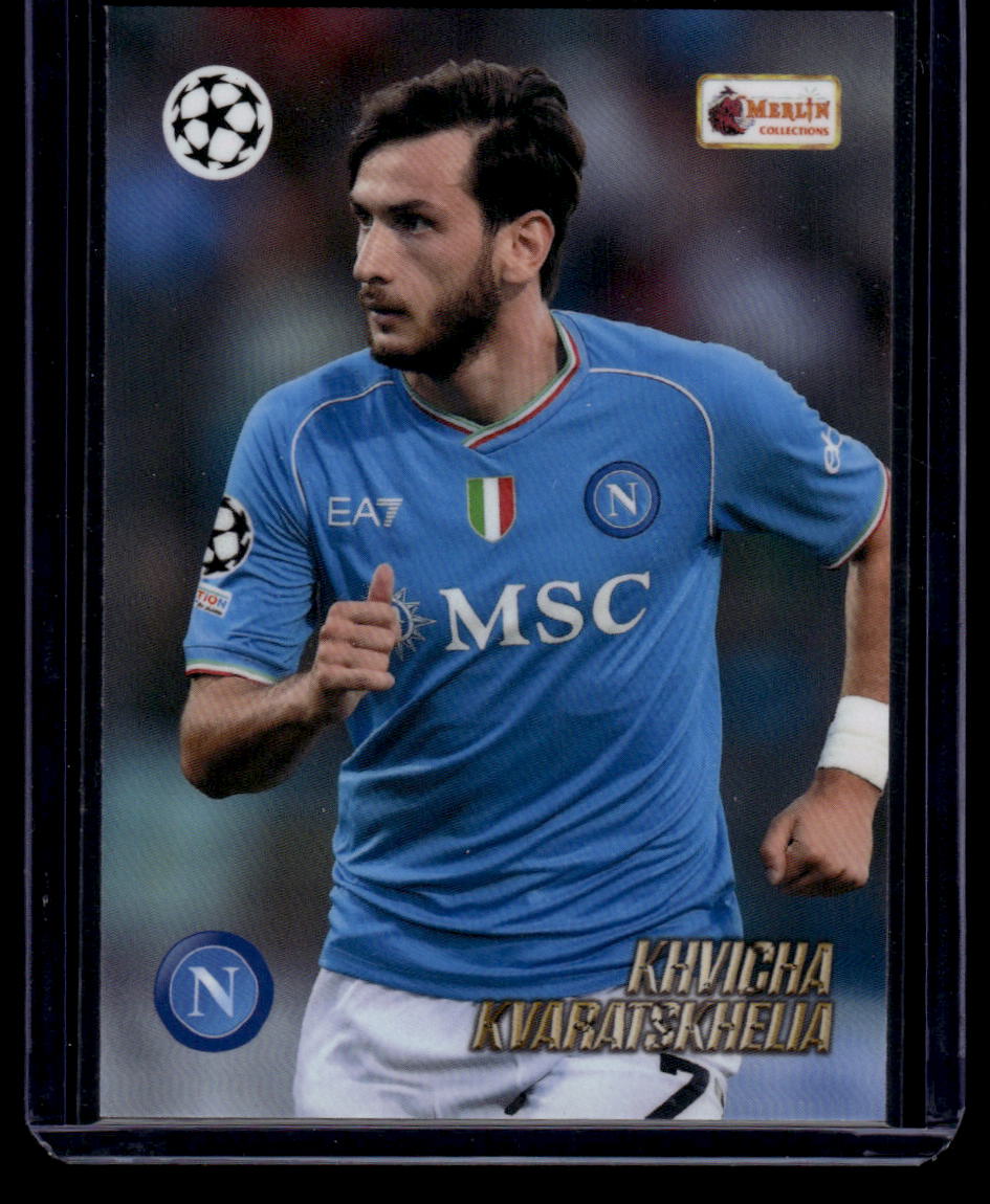 2023-24 Merlin Heritage UEFA Club Competitions #058 Khvicha Kvaratskhelia