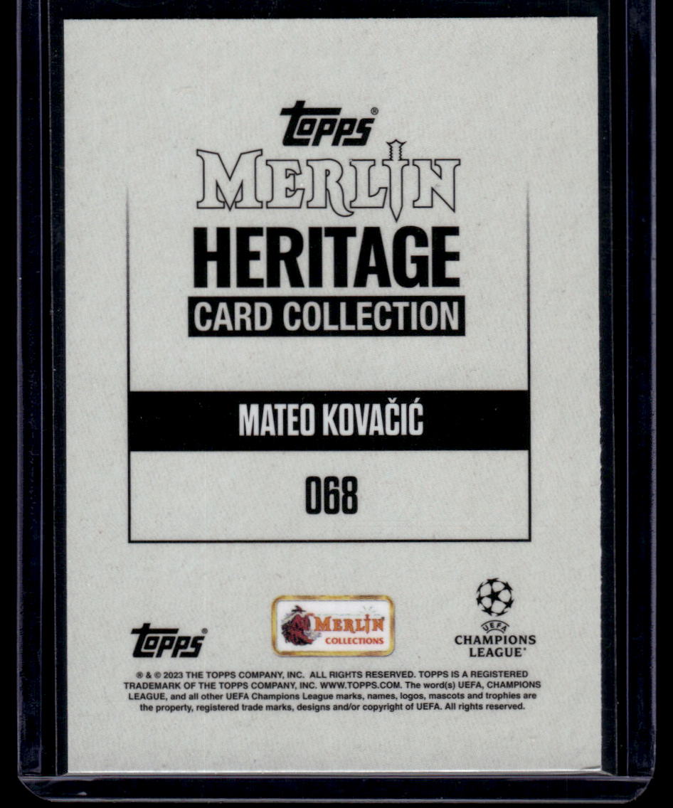 2023-24 Merlin Heritage UEFA Club Competitions #068 Mateo Kovačić