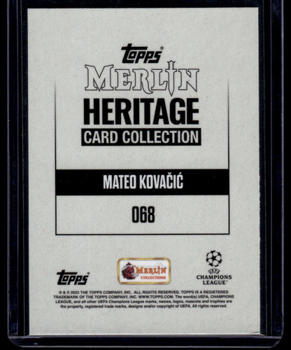 2023-24 Merlin Heritage UEFA Club Competitions #068 Mateo Kovačić