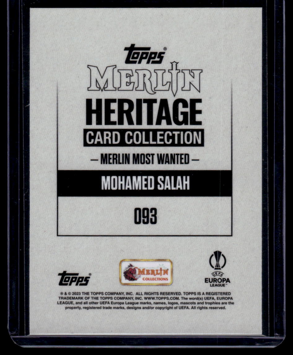2023-24 Merlin Heritage UEFA Club Competitions #093 Mohamed Salah