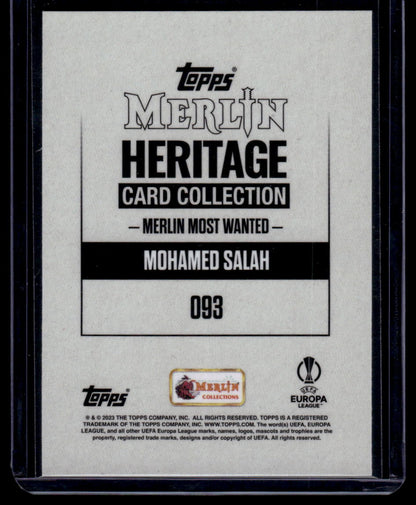 2023-24 Merlin Heritage UEFA Club Competitions #093 Mohamed Salah
