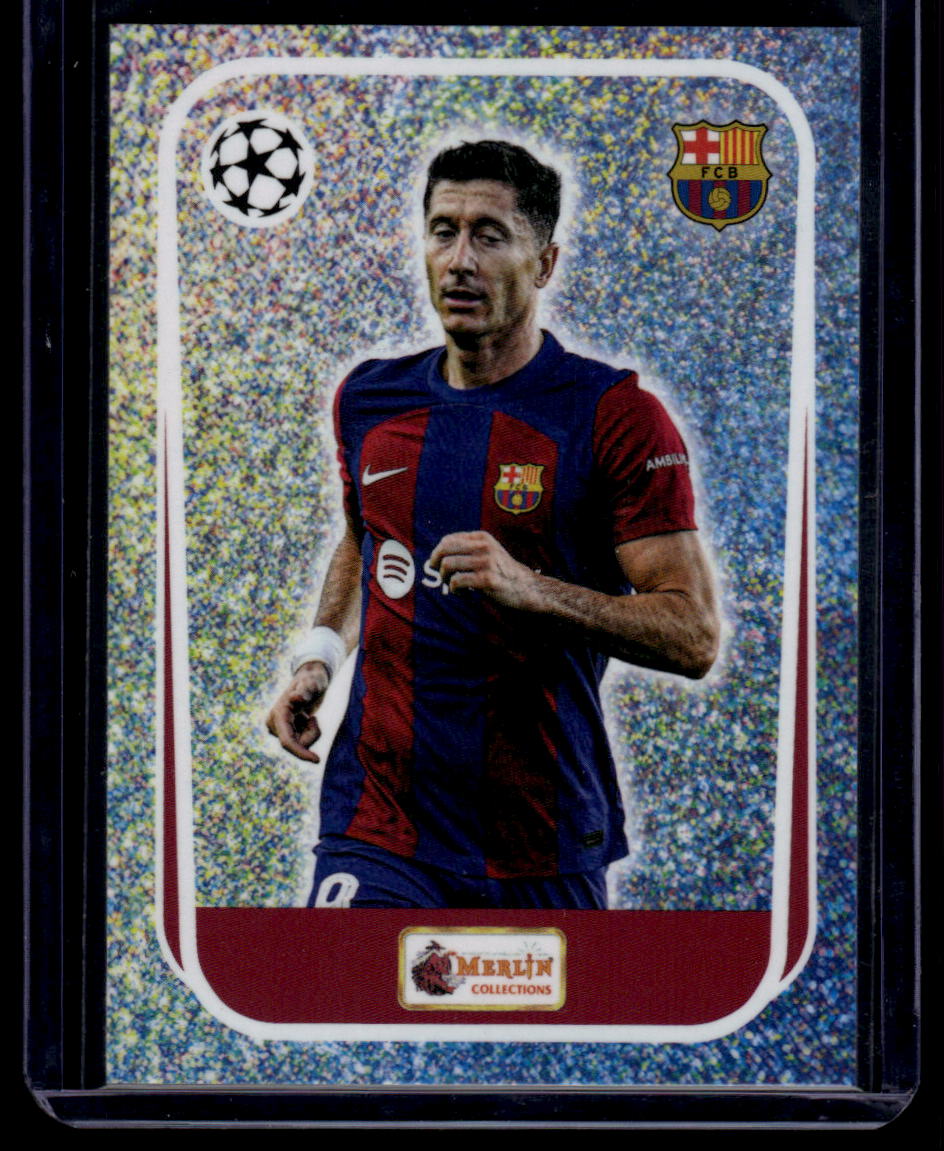 2023-24 Merlin Heritage UEFA Club Competitions #099 Robert Lewandowski