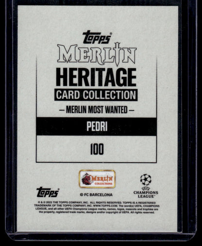 2023-24 Merlin Heritage UEFA Club Competitions #100 Pedri