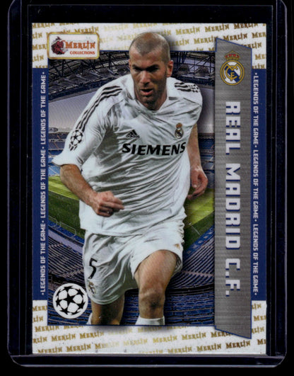 2023-24 Merlin Heritage UEFA Club Competitions #105 Zinedine Zidane