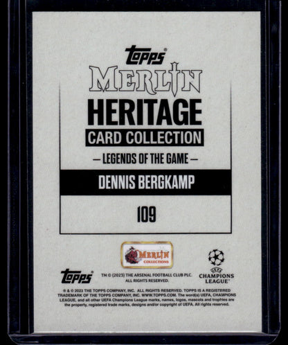 2023-24 Merlin Heritage UEFA Club Competitions #109 Dennis Bergkamp