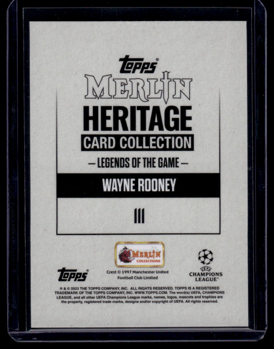 2023-24 Merlin Heritage UEFA Club Competitions #111 Wayne Rooney