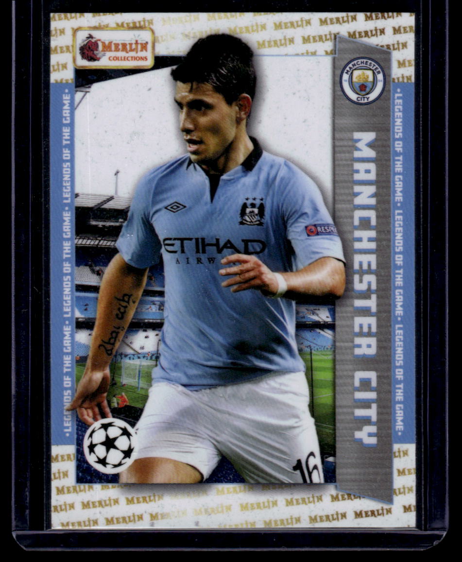 2023-24 Merlin Heritage UEFA Club Competitions #121 Sergio Aguero