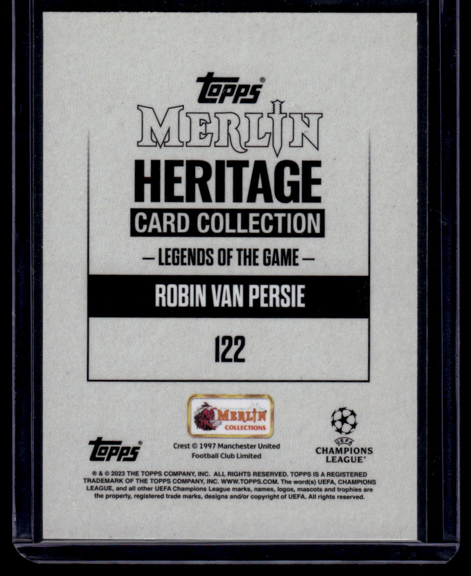 2023-24 Merlin Heritage UEFA Club Competitions #122 Robin van Persie