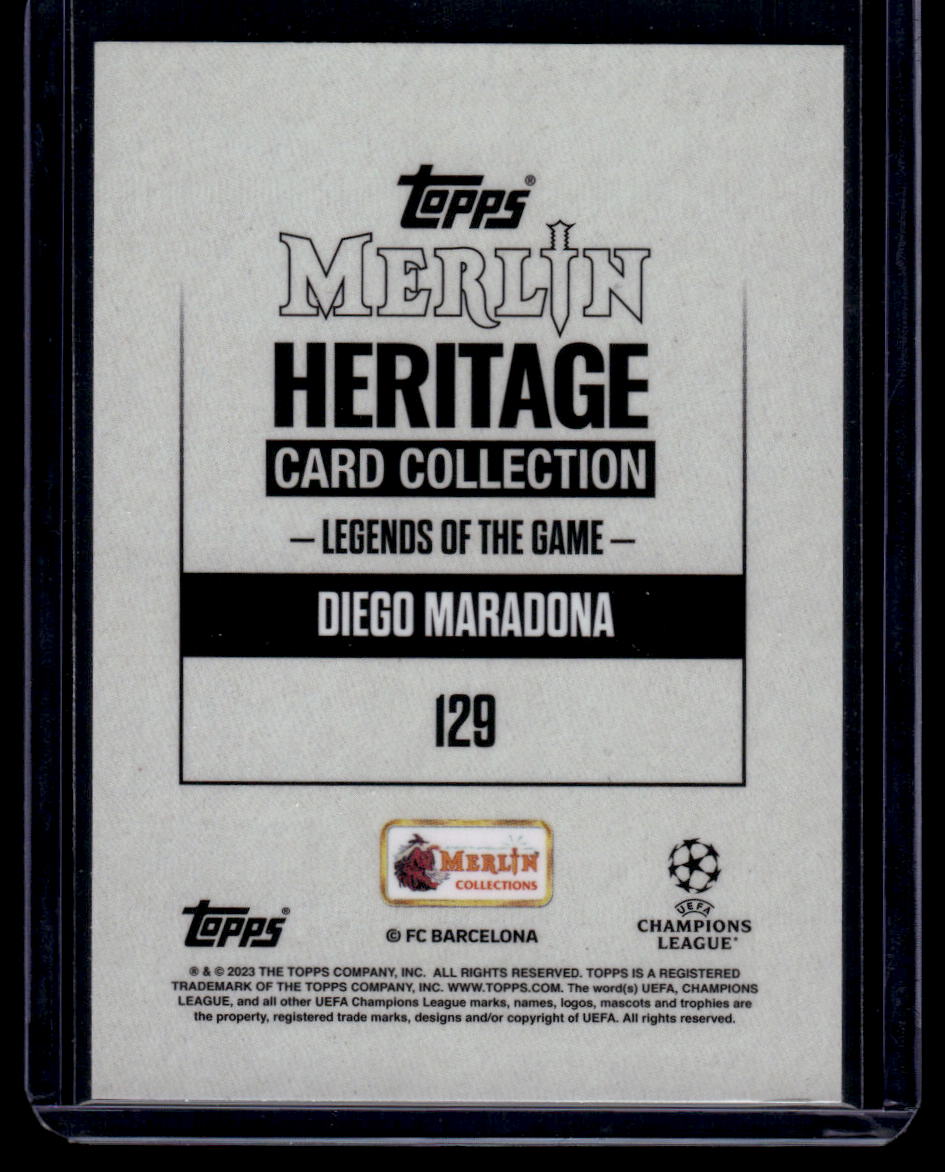 2023-24 Merlin Heritage UEFA Club Competitions #129 Diego Maradona