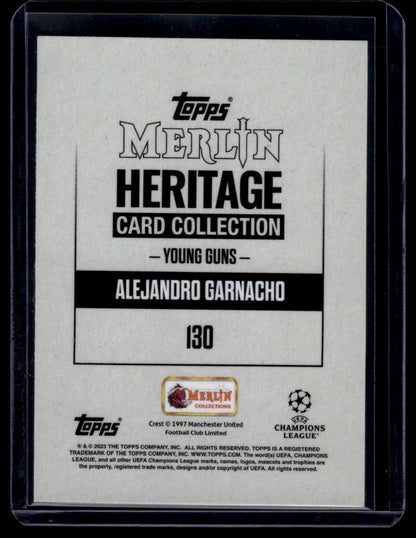 2023-24 Merlin Heritage UEFA Club Competitions #130 Alejandro Garnacho