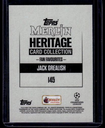 2023-24 Merlin Heritage UEFA Club Competitions #145 Jack Grealish