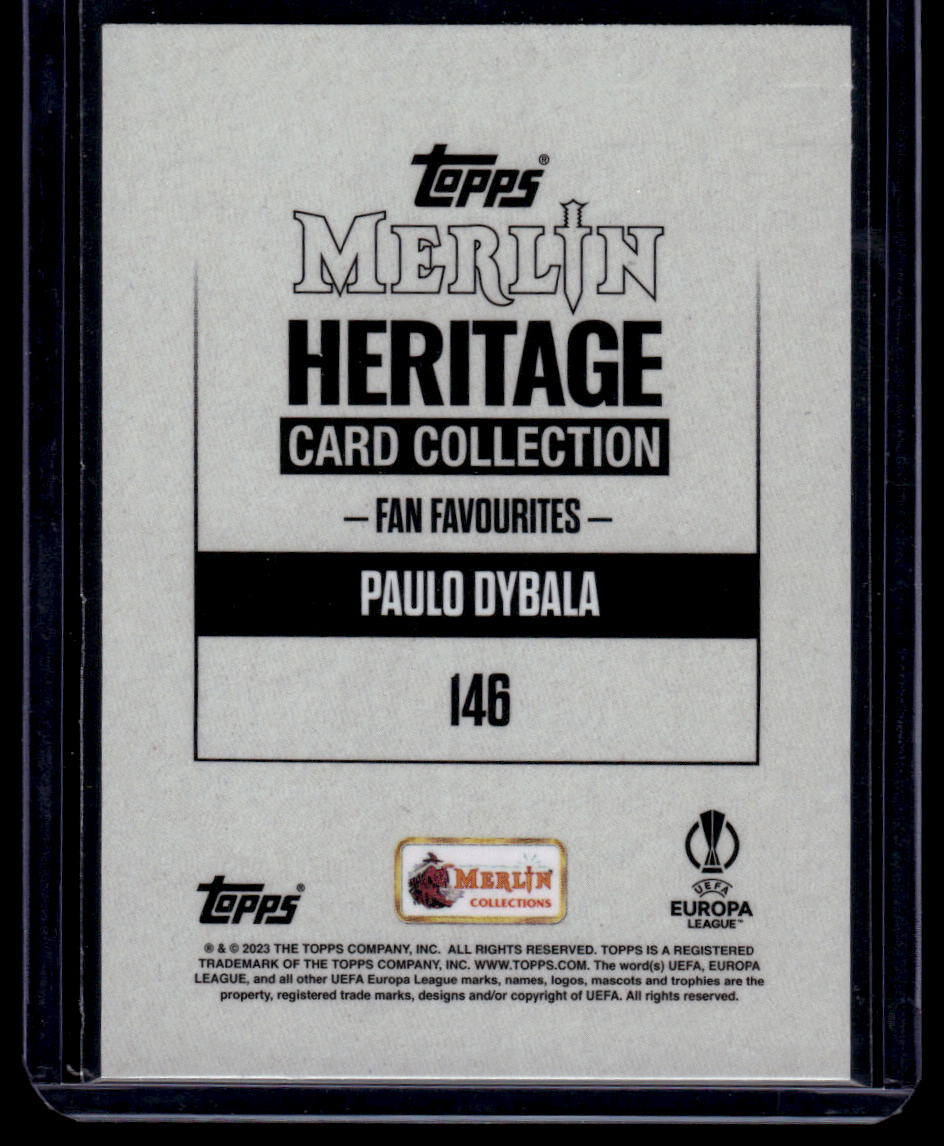 2023-24 Merlin Heritage UEFA Club Competitions #146 Paulo Dybala