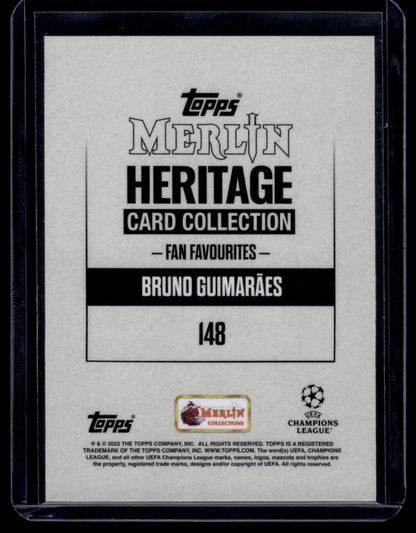 2023-24 Merlin Heritage UEFA Club Competitions #148 Bruno Guimarães