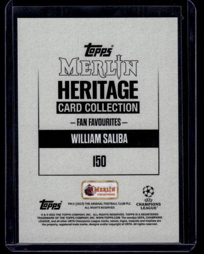 2023-24 Merlin Heritage UEFA Club Competitions #150 William Saliba