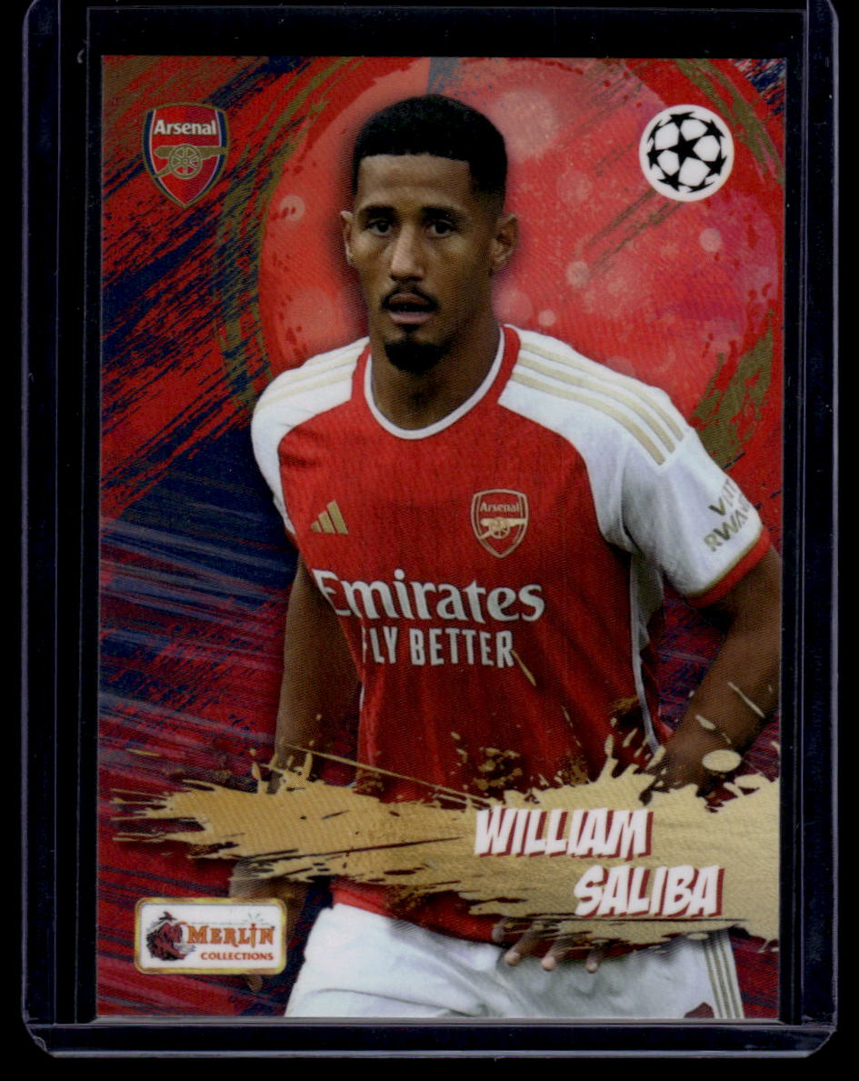 2023-24 Merlin Heritage UEFA Club Competitions #150 William Saliba