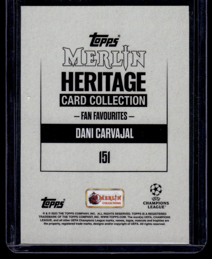 2023-24 Merlin Heritage UEFA Club Competitions #151 Dani Carvajal