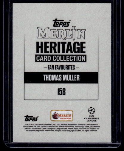 2023-24 Merlin Heritage UEFA Club Competitions #158 Thomas Müller