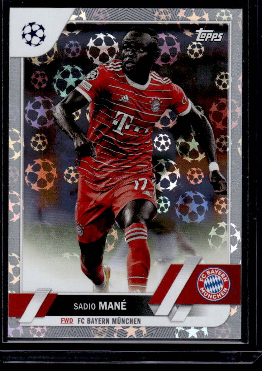 2022-23 Topps UEFA Club Competitions #200 Sadio Mané Starball Foil