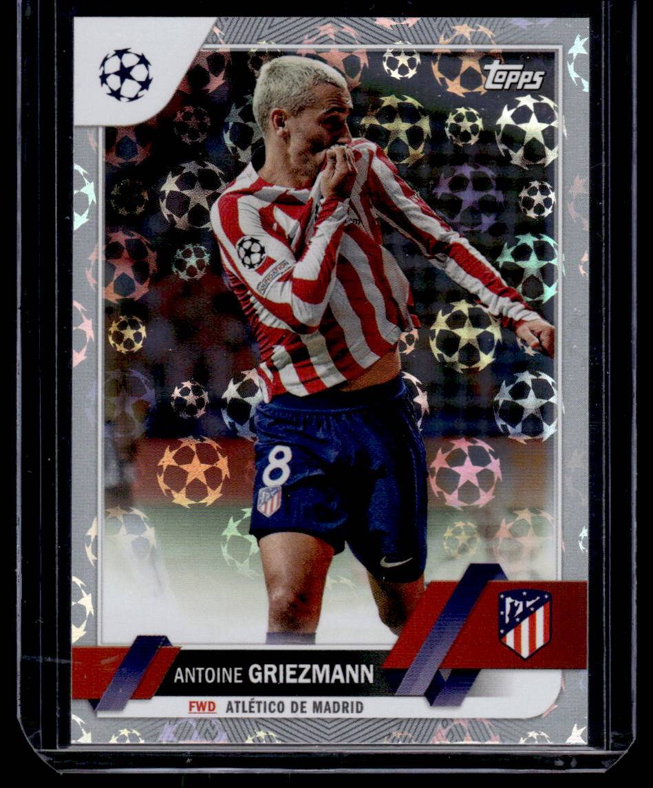 2022-23 Topps UEFA Club Competitions #65 Antoine Griezmann Starball Foil