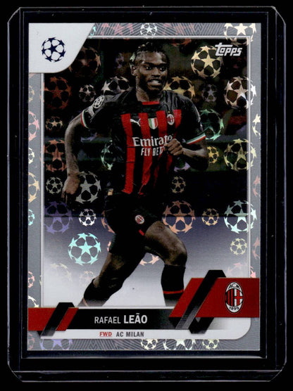 2022-23 Topps UEFA Club Competitions #146 Rafael Leão Starball Foil