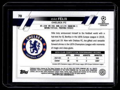 2022-23 Topps UEFA Club Competitions #70 João Félix Starball Foil