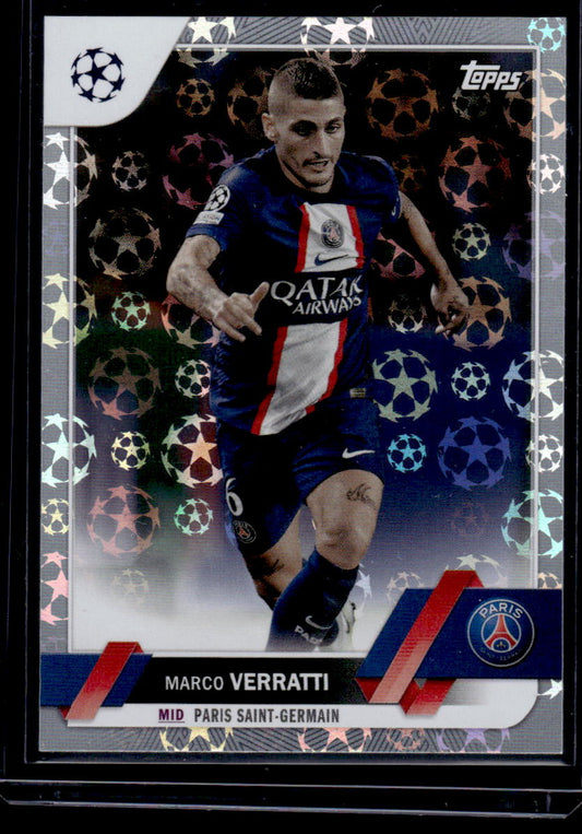 2022-23 Topps UEFA Club Competitions #73 Marco Verratti Starball Foil