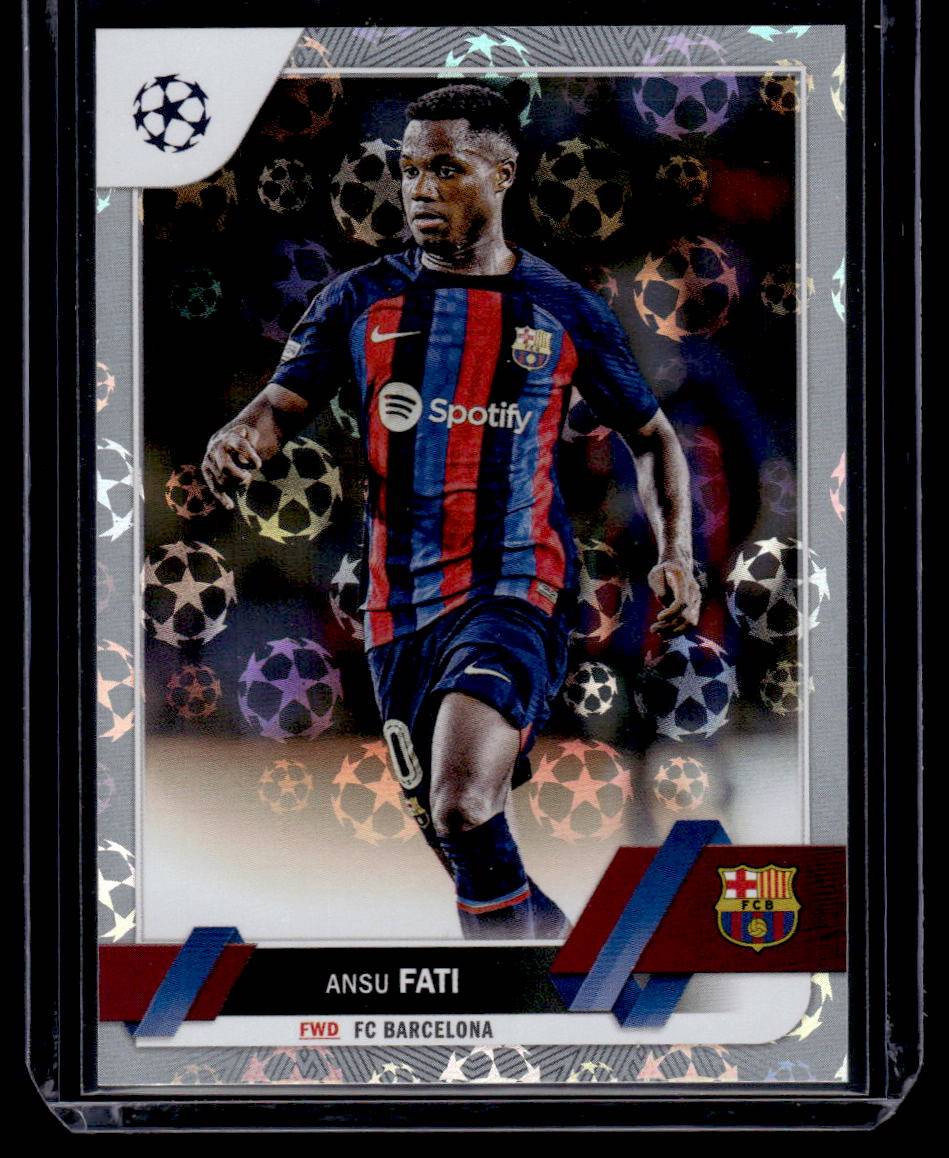 2022-23 Topps UEFA Club Competitions #193 Ansu Fati Starball Foil