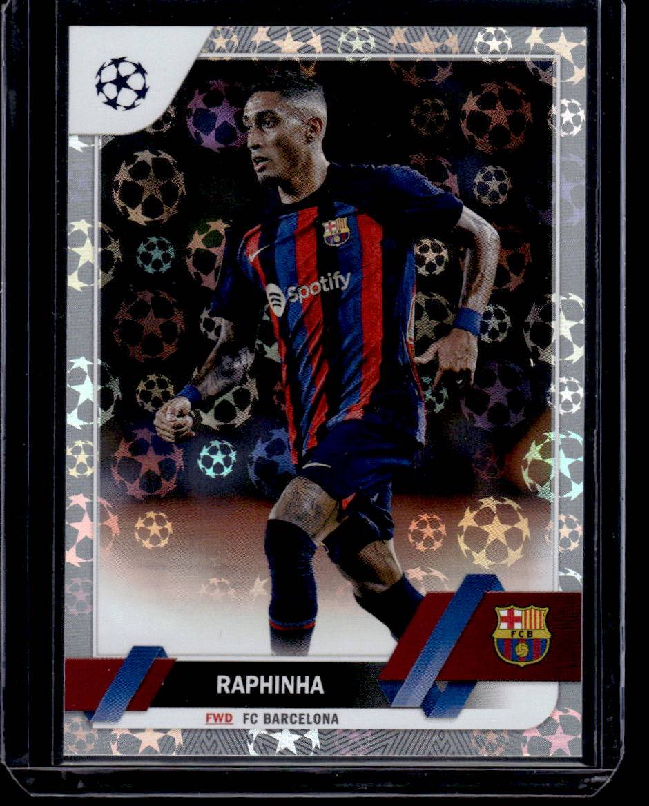 2022-23 Topps UEFA Club Competitions #164 Raphinha Starball Foil