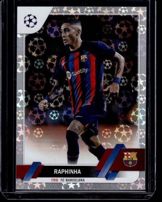 2022-23 Topps UEFA Club Competitions #164 Raphinha Starball Foil