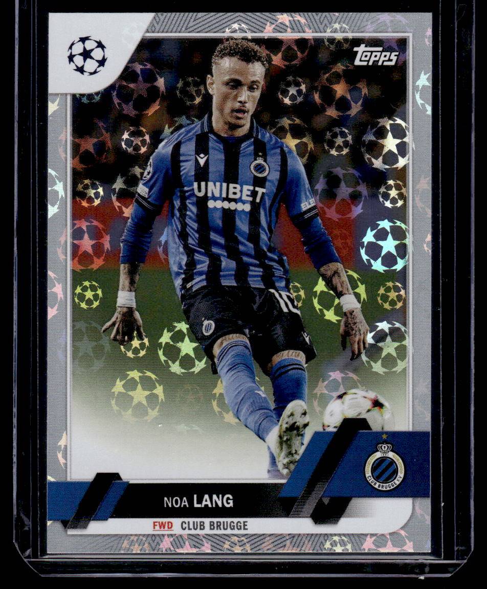 2022-23 Topps UEFA Club Competitions #4 Noa Lang Starball Foil