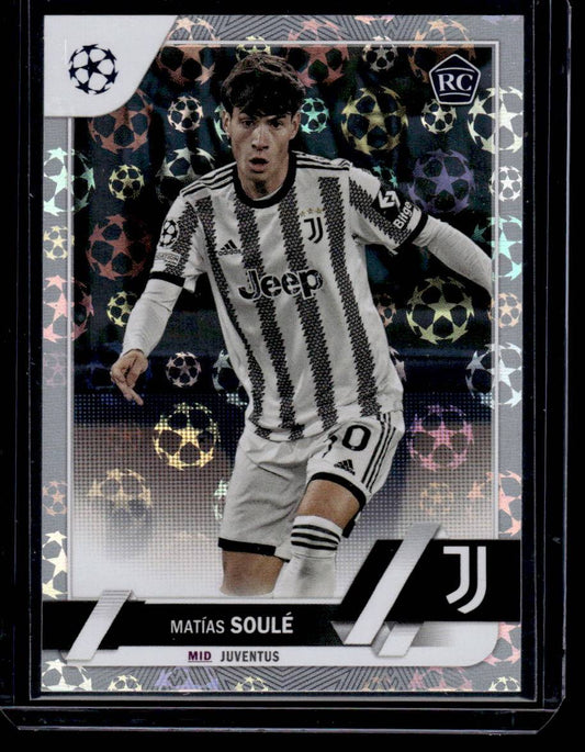 2022-23 Topps UEFA Club Competitions #147 Matías Soulé Starball Foil