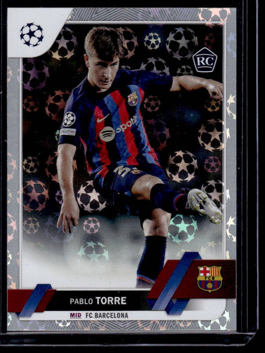 2022-23 Topps UEFA Club Competitions #32 Pablo Torre Starball Foil