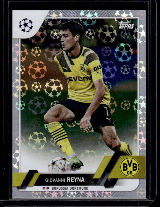 2022-23 Topps UEFA Club Competitions #69 Giovanni Reyna Starball Foil