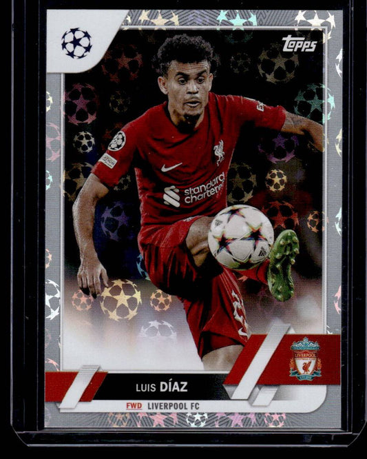 2022-23 Topps UEFA Club Competitions #199 Luis Díaz Starball Foil