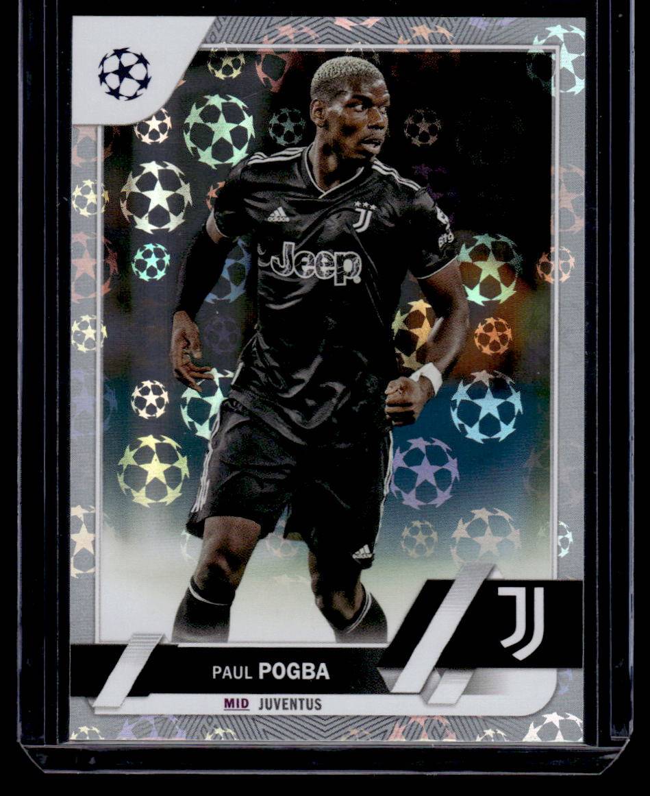 2022-23 Topps UEFA Club Competitions #108 Paul Pogba Starball Foil