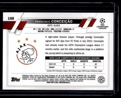 2022-23 Topps UEFA Club Competitions #168 Francisco Conceição Starball Foil