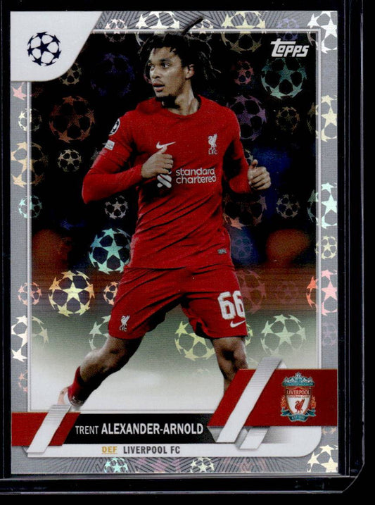 2022-23 Topps UEFA Club Competitions #66 Trent Alexander-Arnold Starball Foil